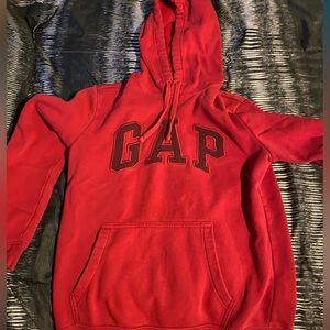 Red gap hoodie